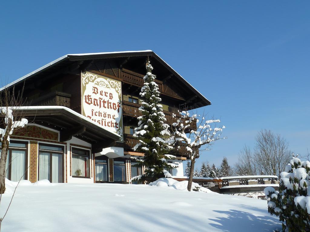 Pension Schoene Aussicht クヒル エクステリア 写真